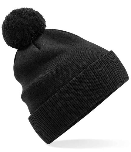 Beechfield Organic Cotton Snowstar� Beanie - BLK - ONE